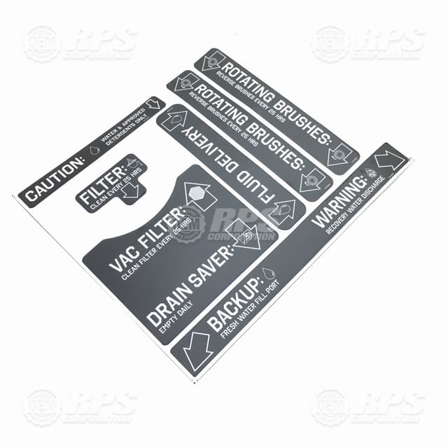 264-134 - Exterior Alerts Decal Set 