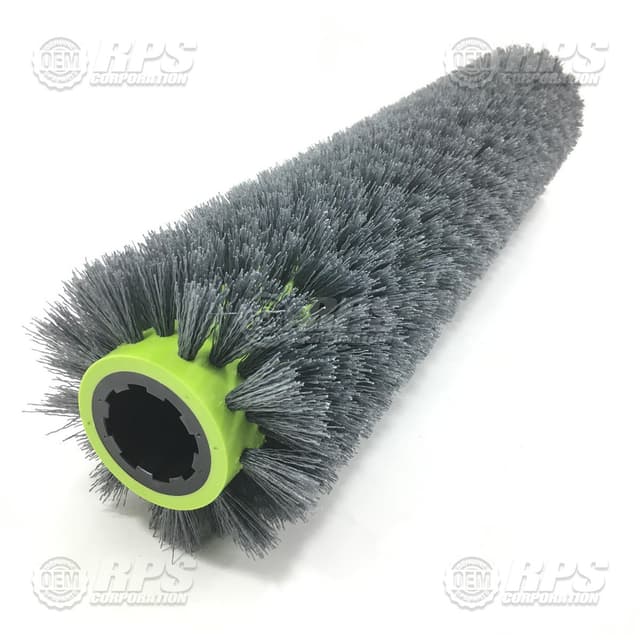 276-697PS - Brush, Cyl, 27", 8-Spline Grn, 6" Dia, Lite-Grit