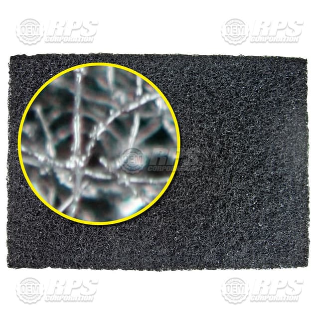 EDGE-4001 - Pad, 14" X 20", Black Case of 5 