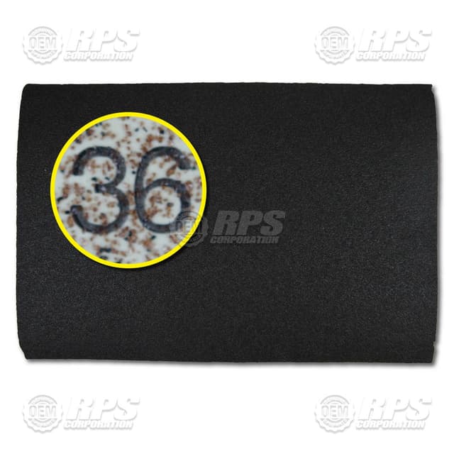 EDGE-4032 - Sand Paper, 13" X 19" 36 Grit, Case of 20 