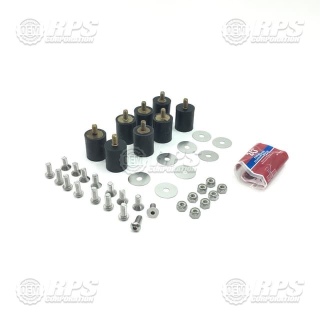 EDGE-7210 - Iso Kit 28" DC Scrubber  (8) Includes Hardware