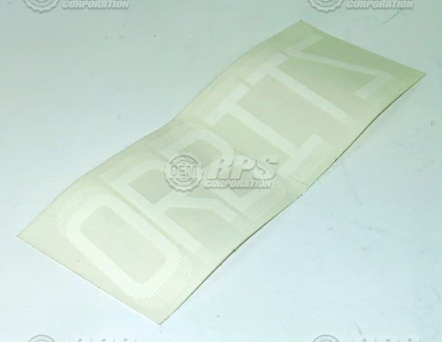 EDGE-7215 - Decal, Orbitz, 8", White 