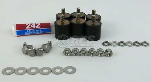 EDGE-7220 - Isolator Bracket Kit, 6 Pk Includes Hardware 