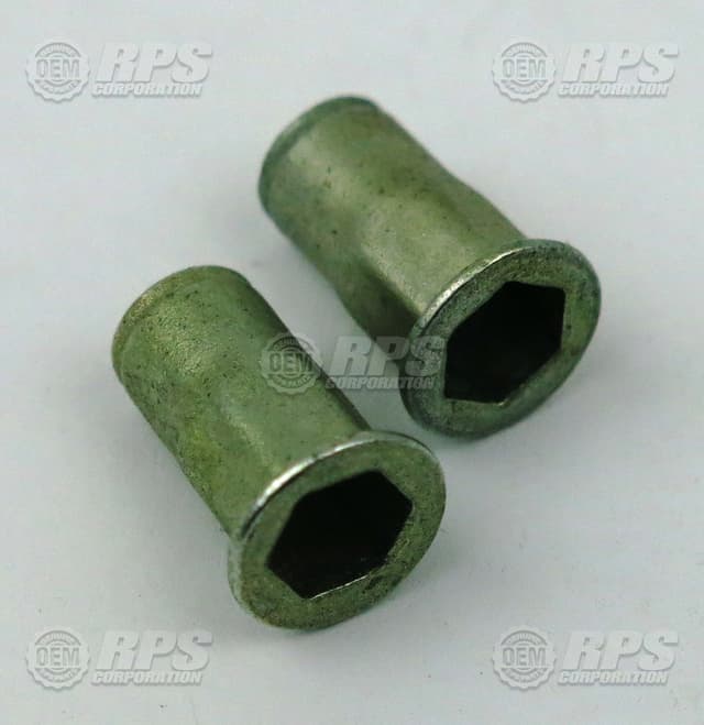 H-02309 - Nut,Hex Crimp,#10-32,Long 