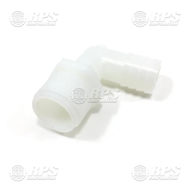 H-02929 - Elbow,3/4"Barbx3/4"MNPT,Nylon 