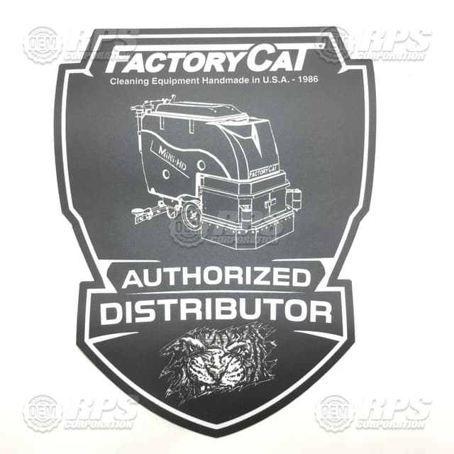 H-FACTORYCATDIST - Decal, FactoryCat Distributor 