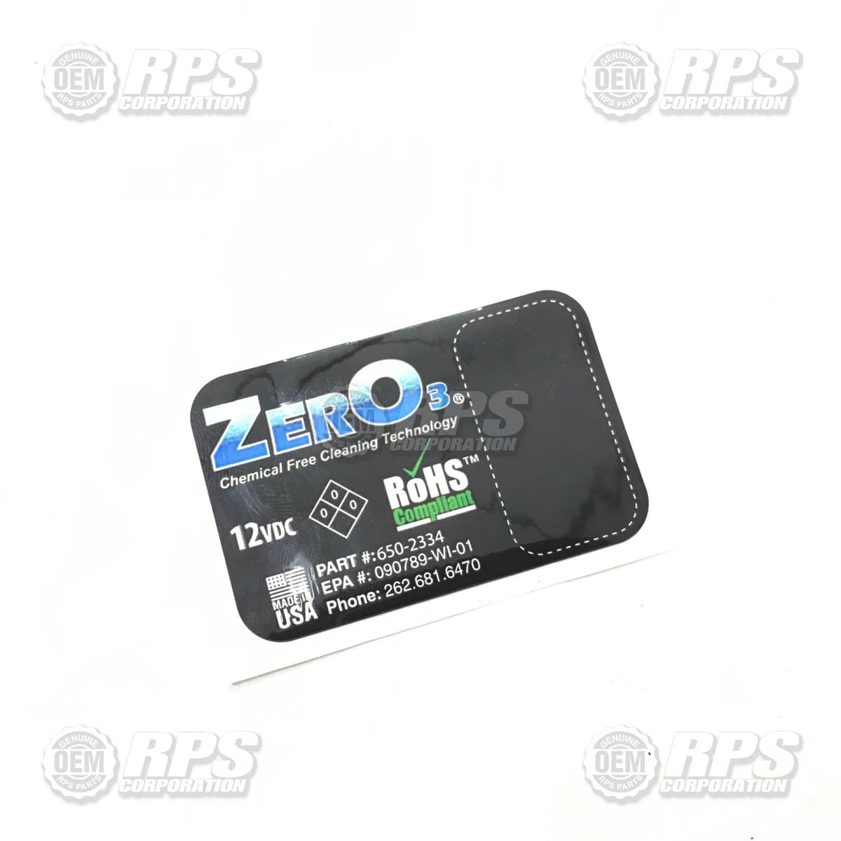 123-1846 - Decal, Zero3 