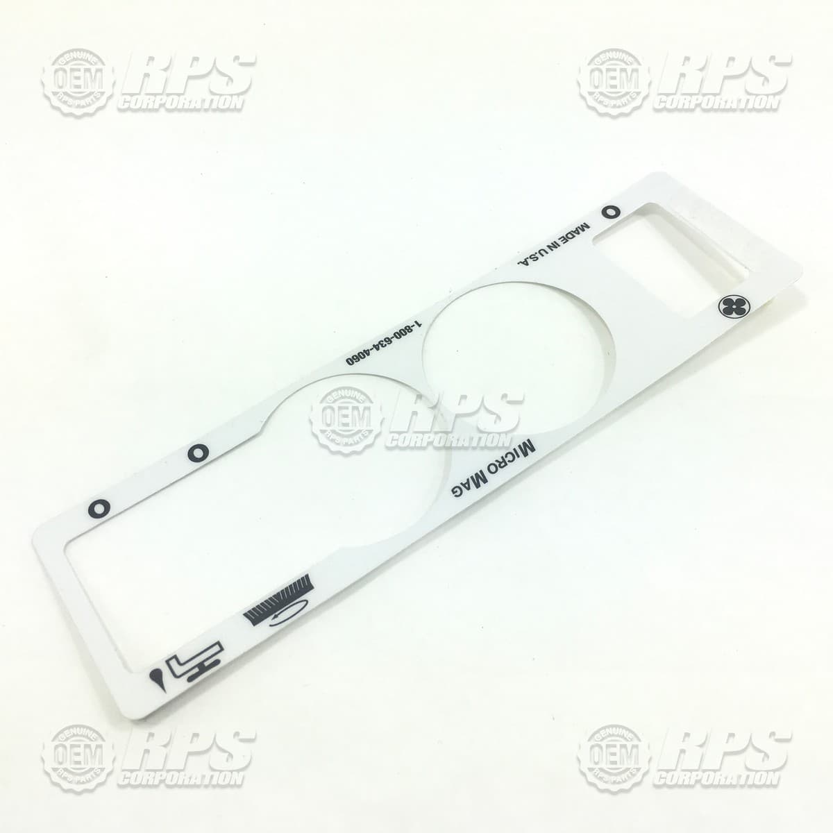 150-2015 - Decal, Control Panel, Trac 