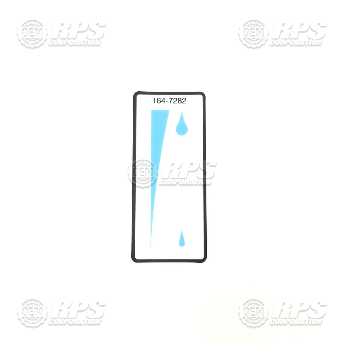 164-7282 - Decal, Water Control Micro Mini 
