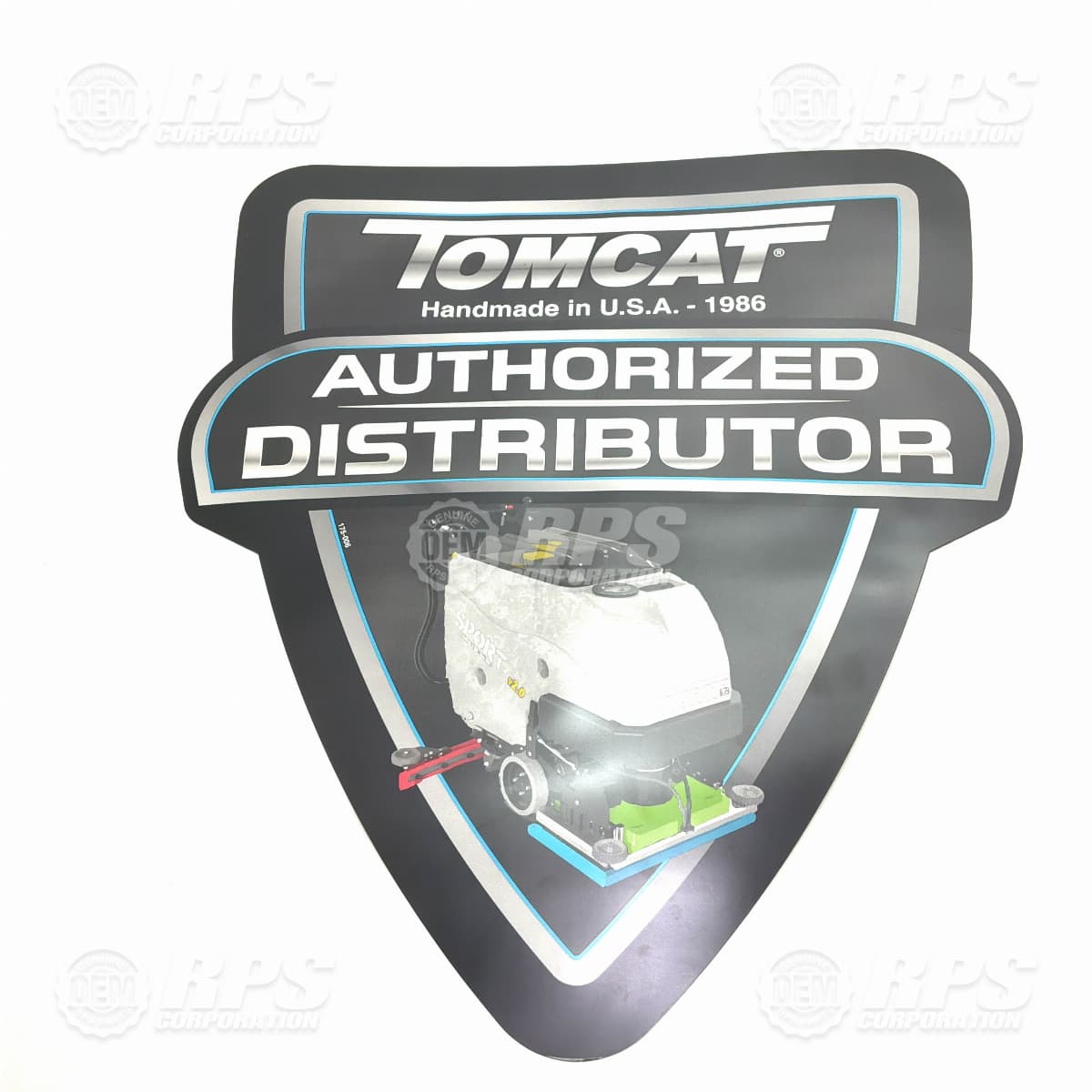 175-006 - Large Tomcat Authorized Distributor Decal 