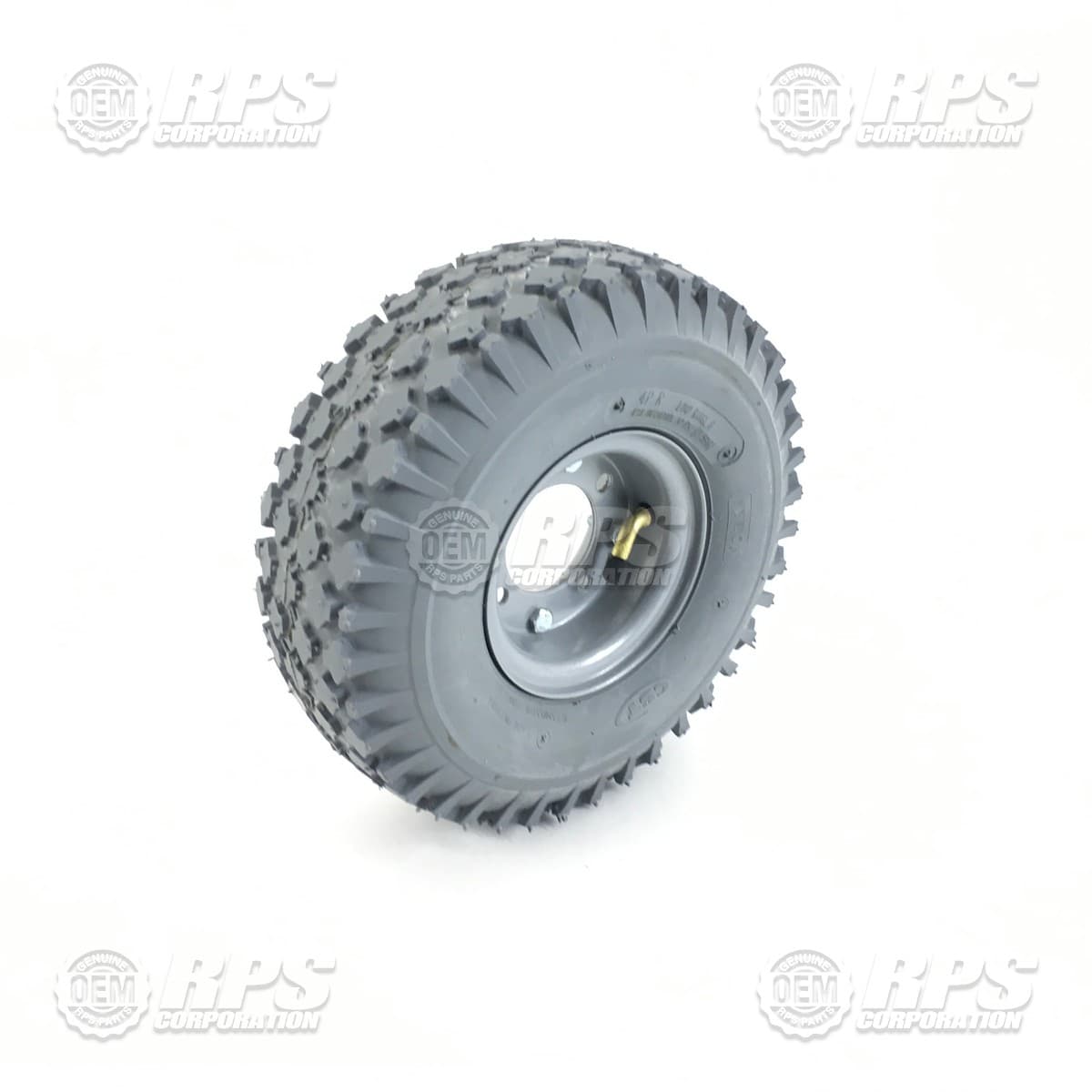 175-3040 - Tire Pneumatic Grey Stud 
