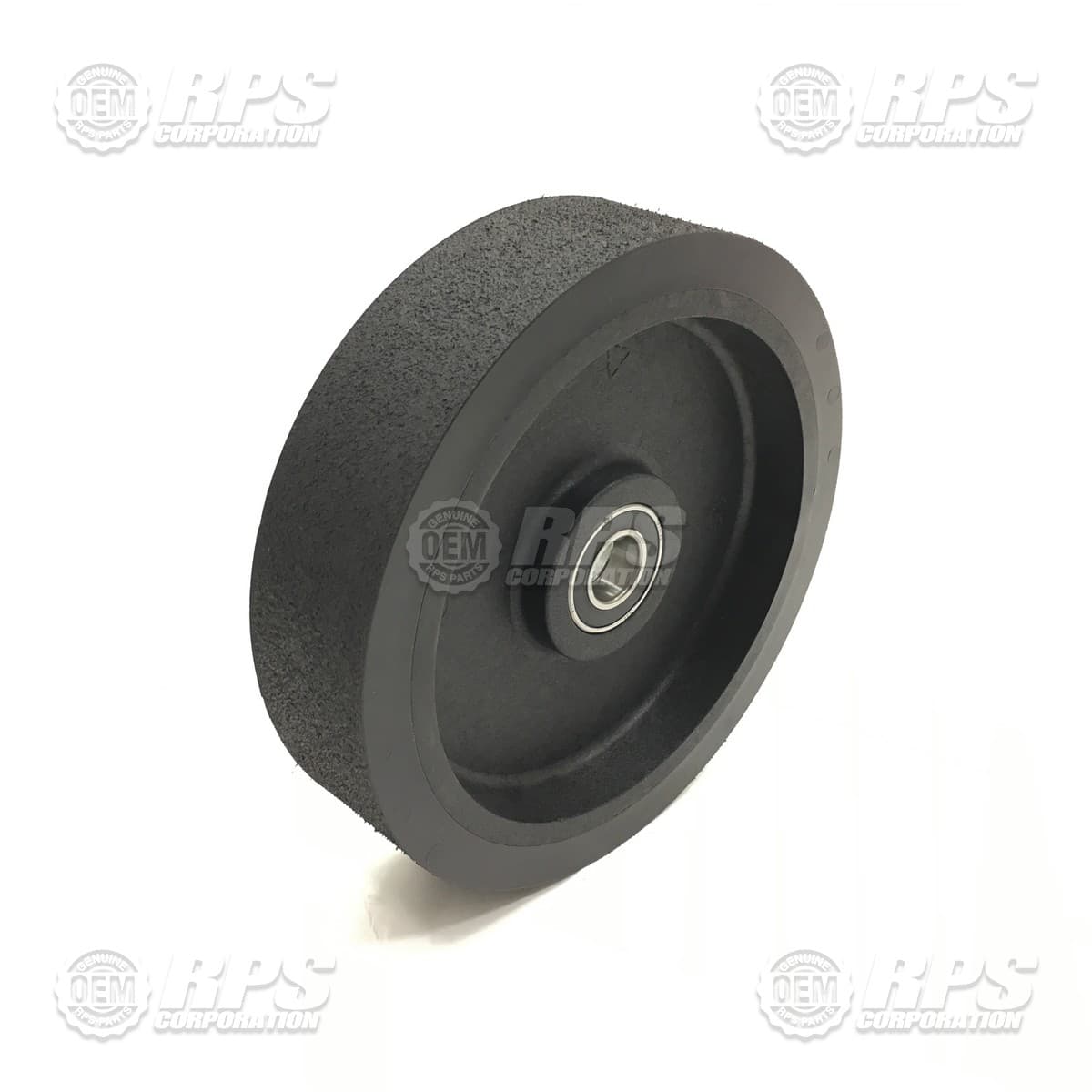 211-6197 - Tire, Black, Poly, 10, Bearing, Smooth 
