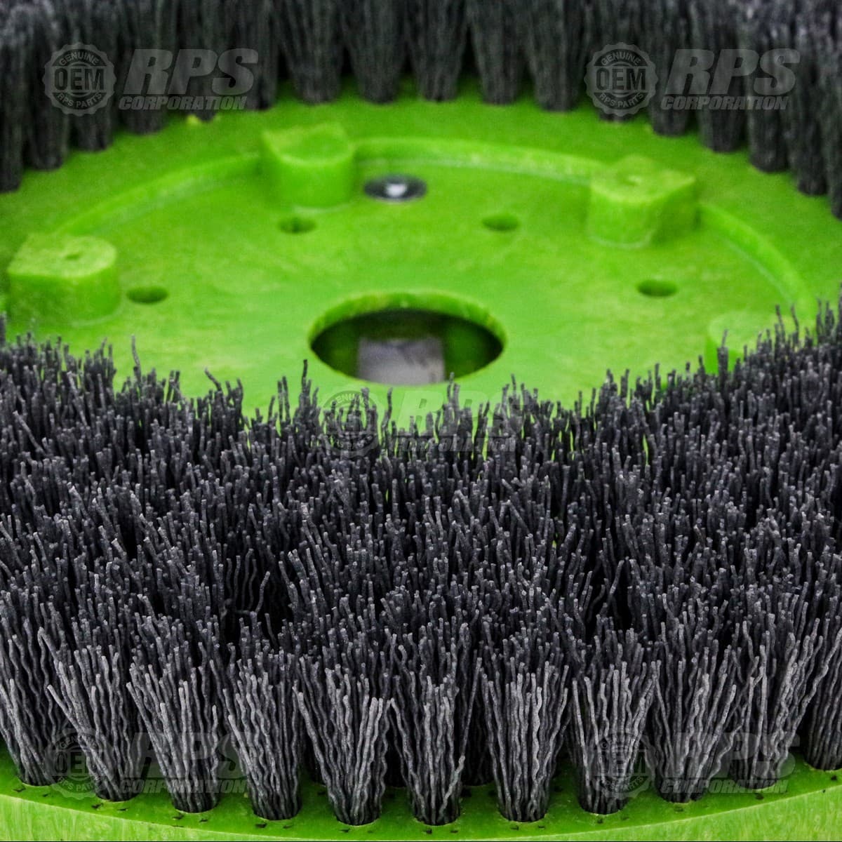 23-382PS - Brush,Light-Grit,23", 8-Lobe Green 