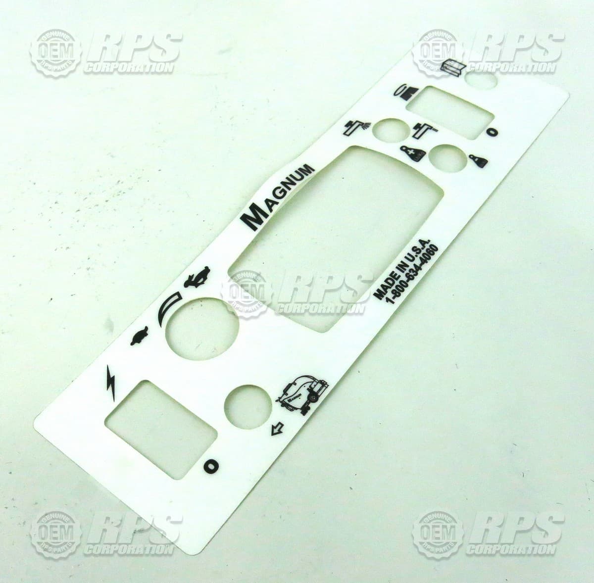 253-2011 - Decal,Control Panel 