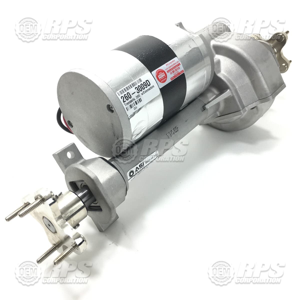 260-3009D - Transaxle, 24V, w/Connectors 
