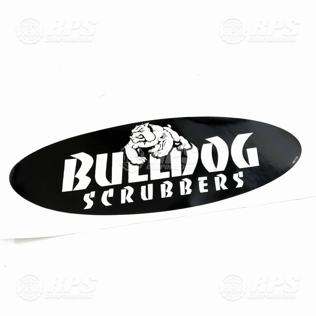 260-3124 - Decal, Bulldog Front 