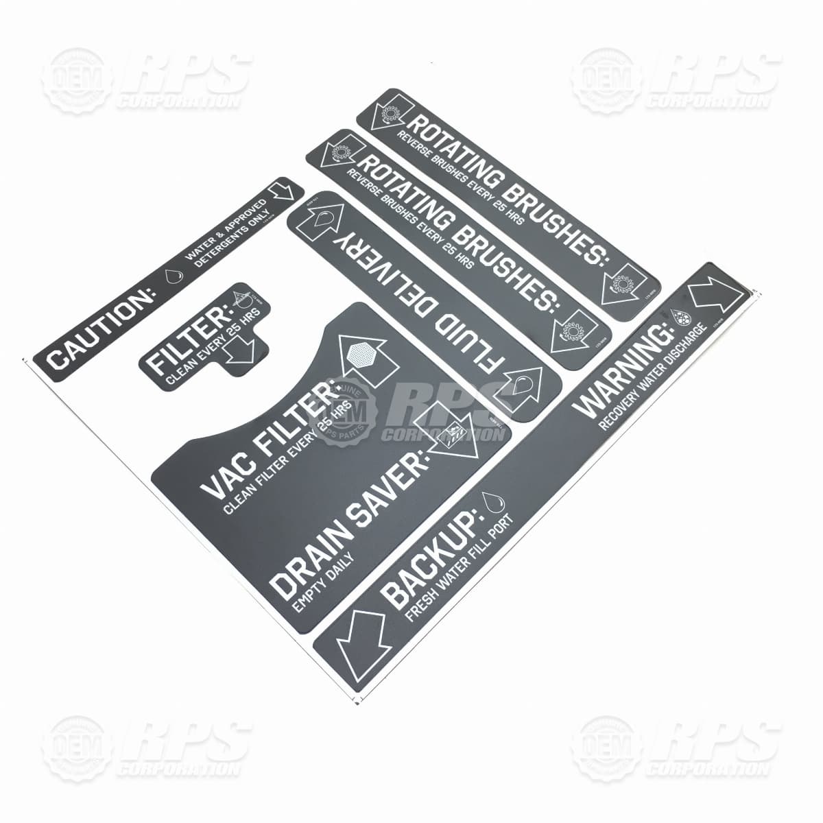 264-134 - Exterior Alerts Decal Set 
