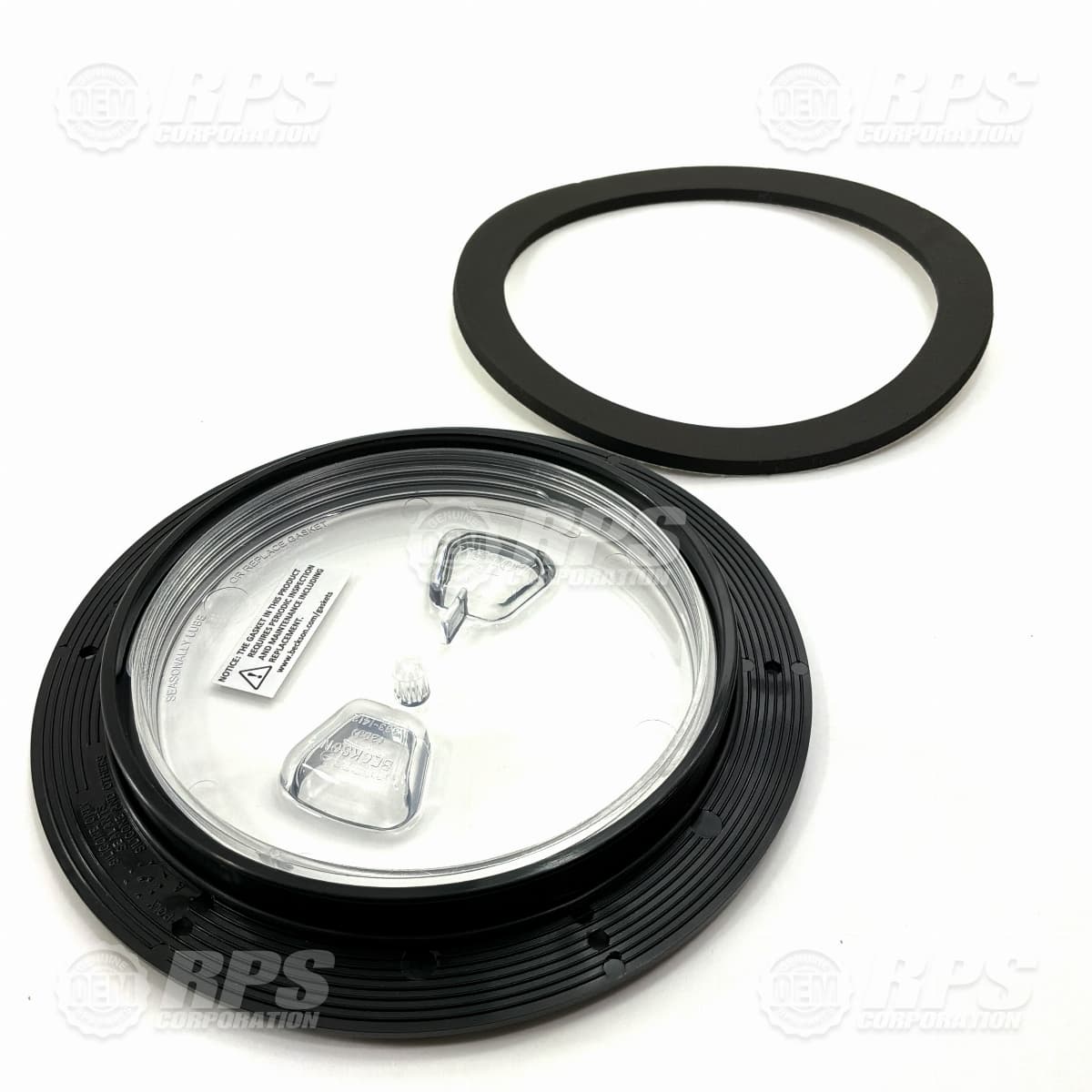 264-7425D - Lid 6",Screw-On,Tank w/o-ring 