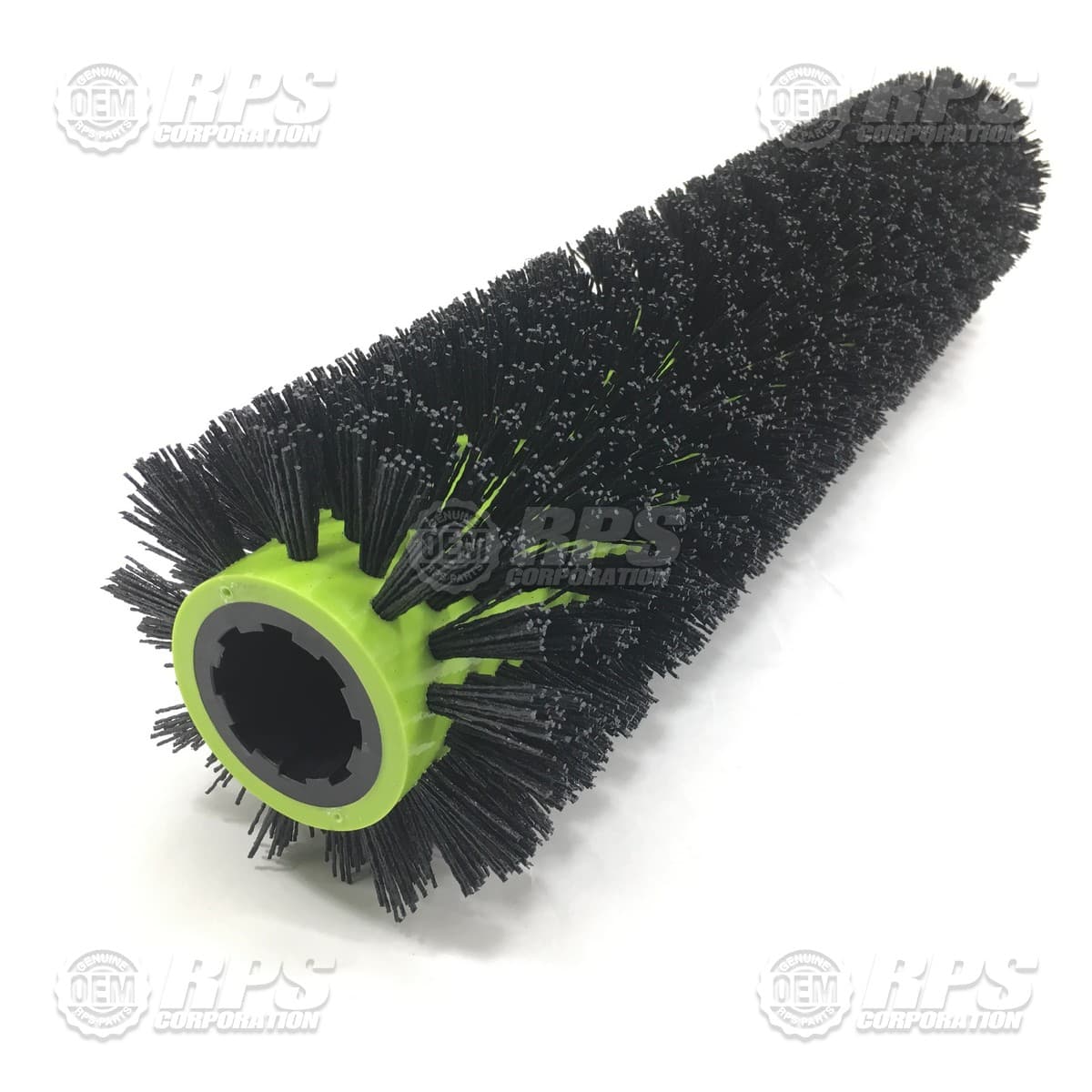 276-697S - Brush, Cyl, 27", 8-Spline Grn, 6" Dia, Tough-Grit