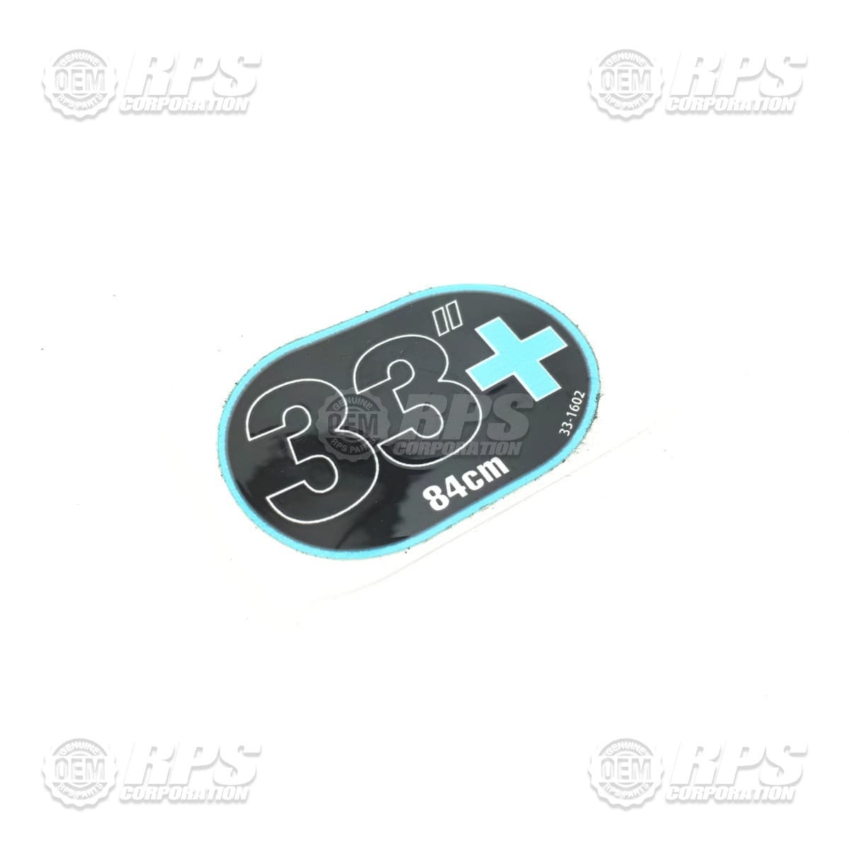 33-1602 - 33 inch + Squeegee Decal 