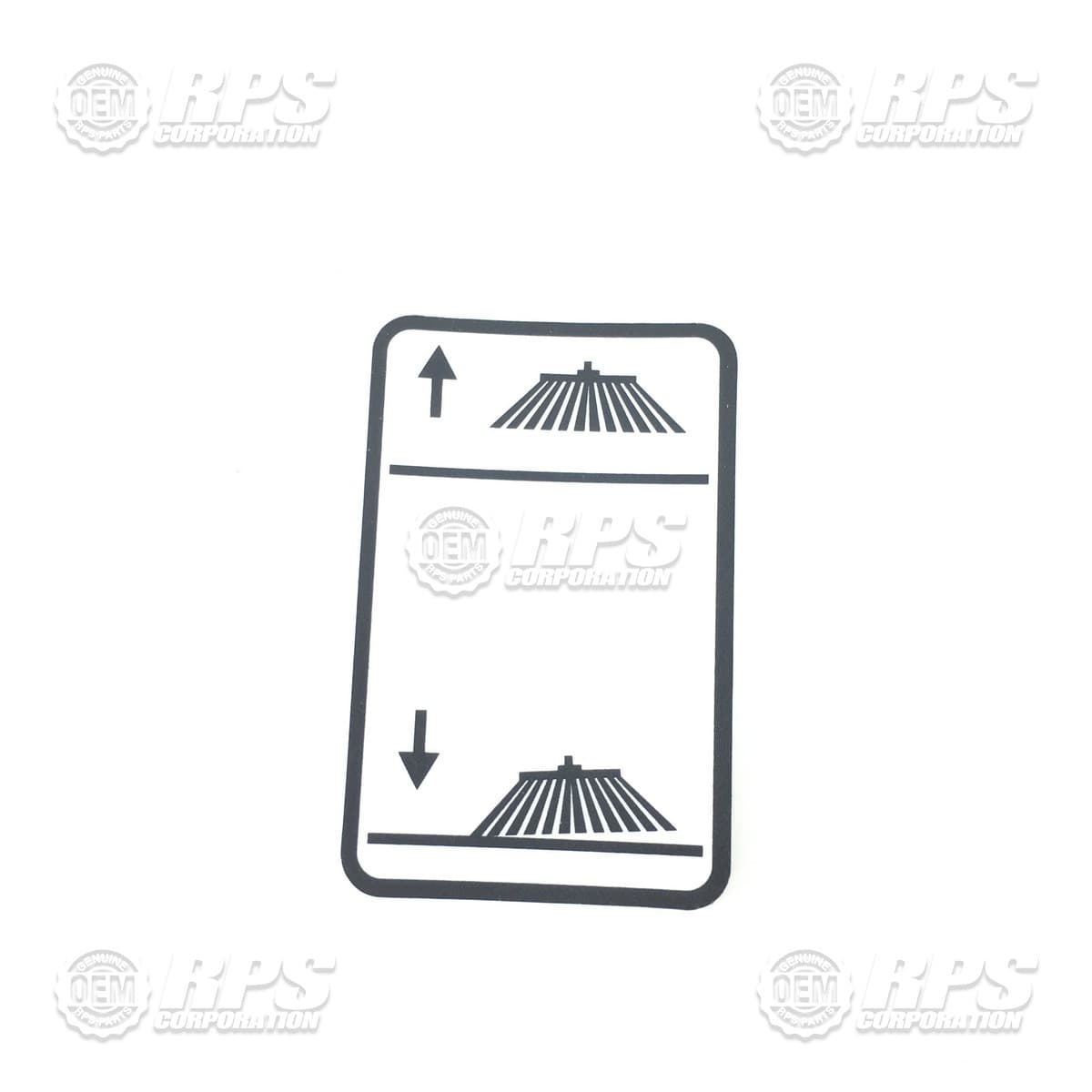 349-1502 - Decal, Side Broom 