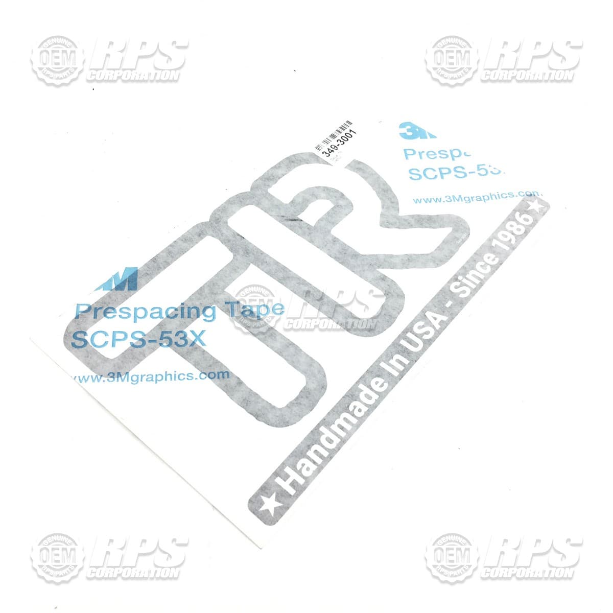 349-3001 - Decal, TR 
