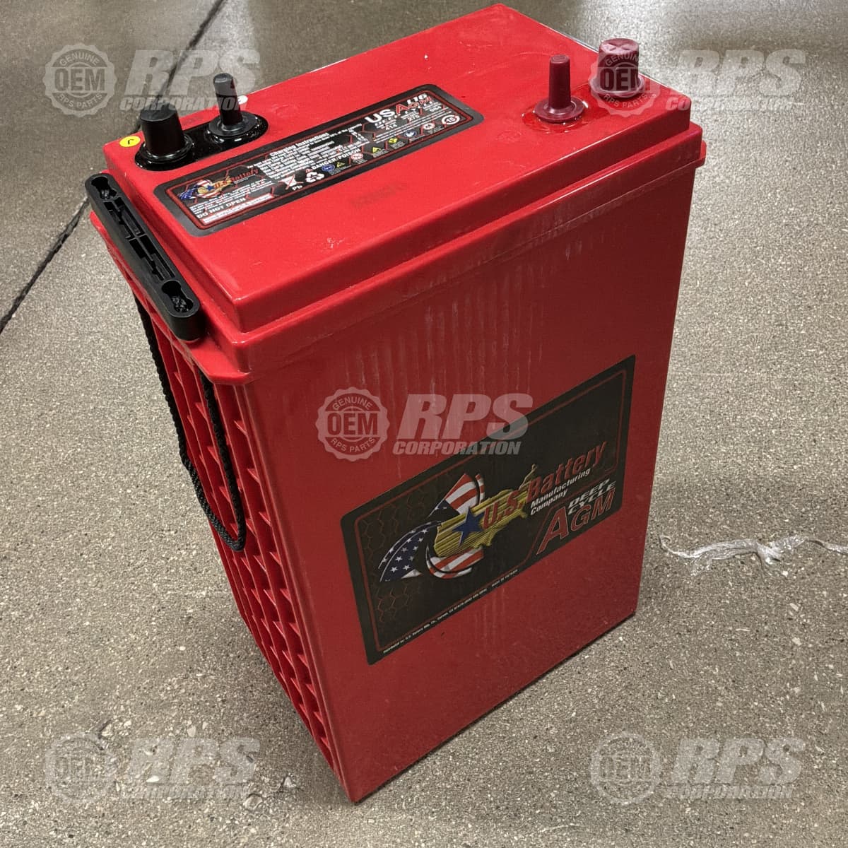 370-3121 - Battery, AGM. Deep Cycle, 6v 400ah 