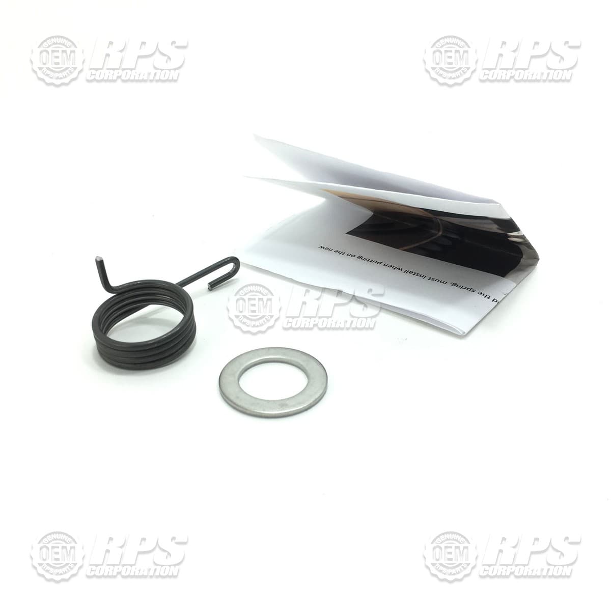 4-319D - Spring,Reverse Idler Tension, W/Washer 