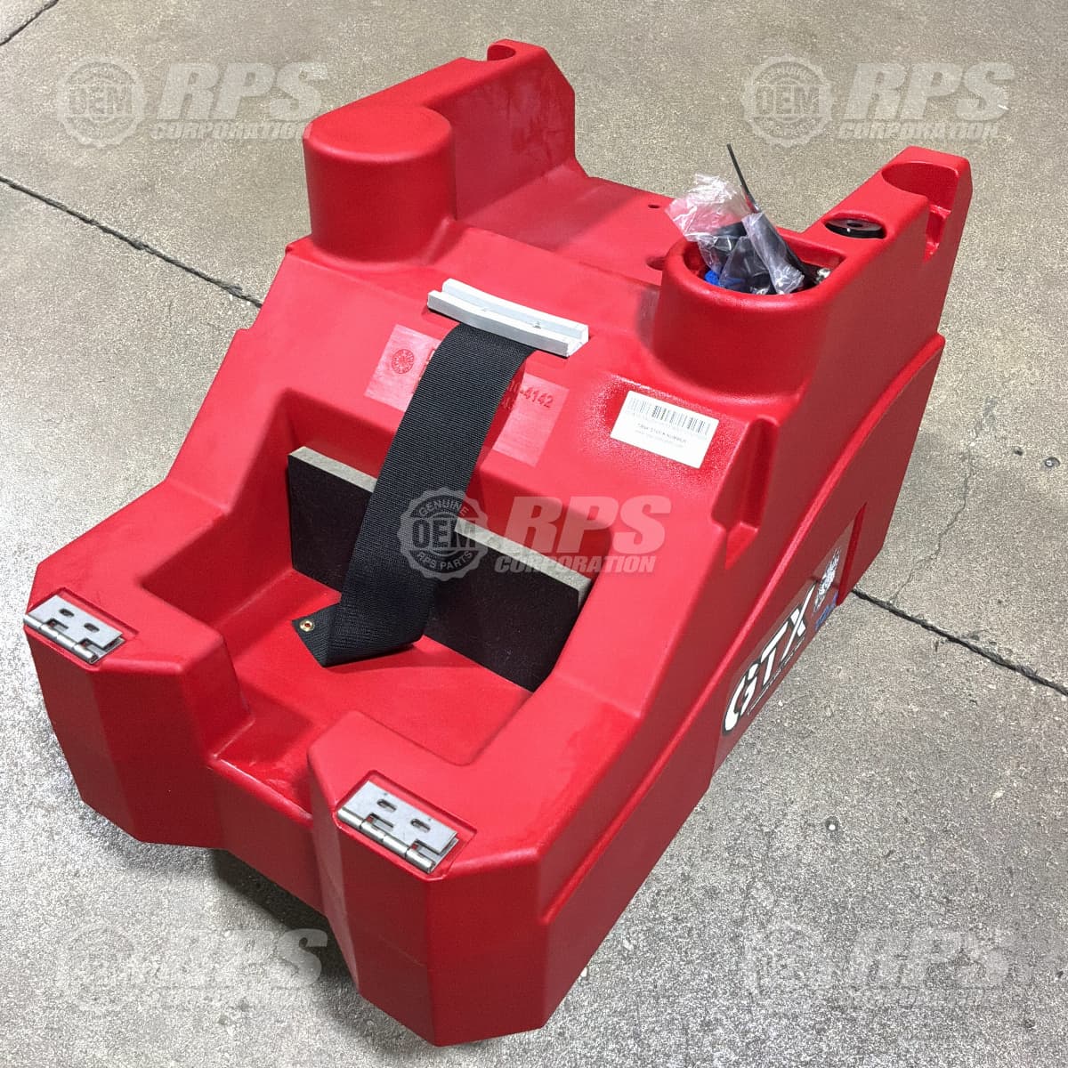 600-4142RDNSW - Tank,Solution,Red,NO SUDS, Complete 