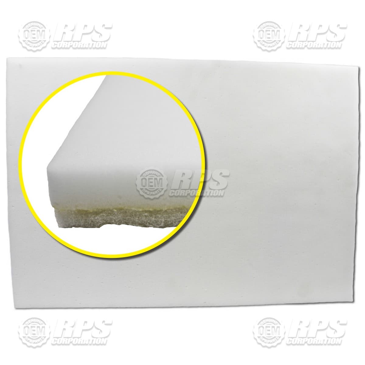 EDGE-5027 - White Magic Pad, 14"x32" Case of 5 