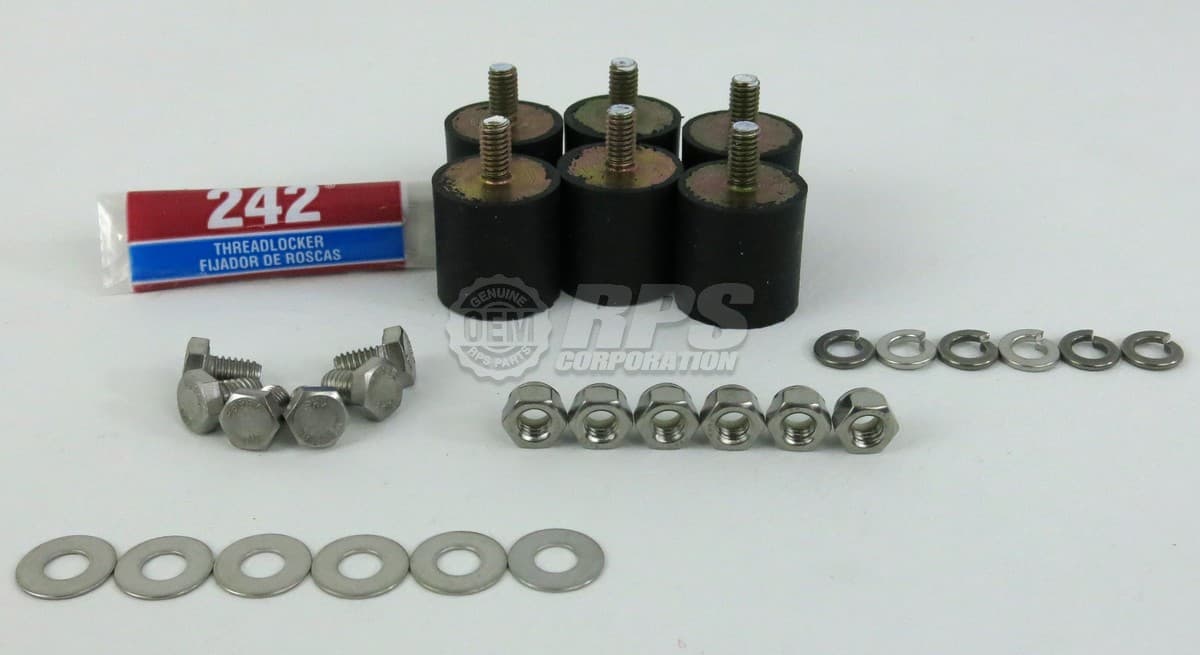 EDGE-7220 - Isolator Bracket Kit, 6 Pk Includes Hardware 