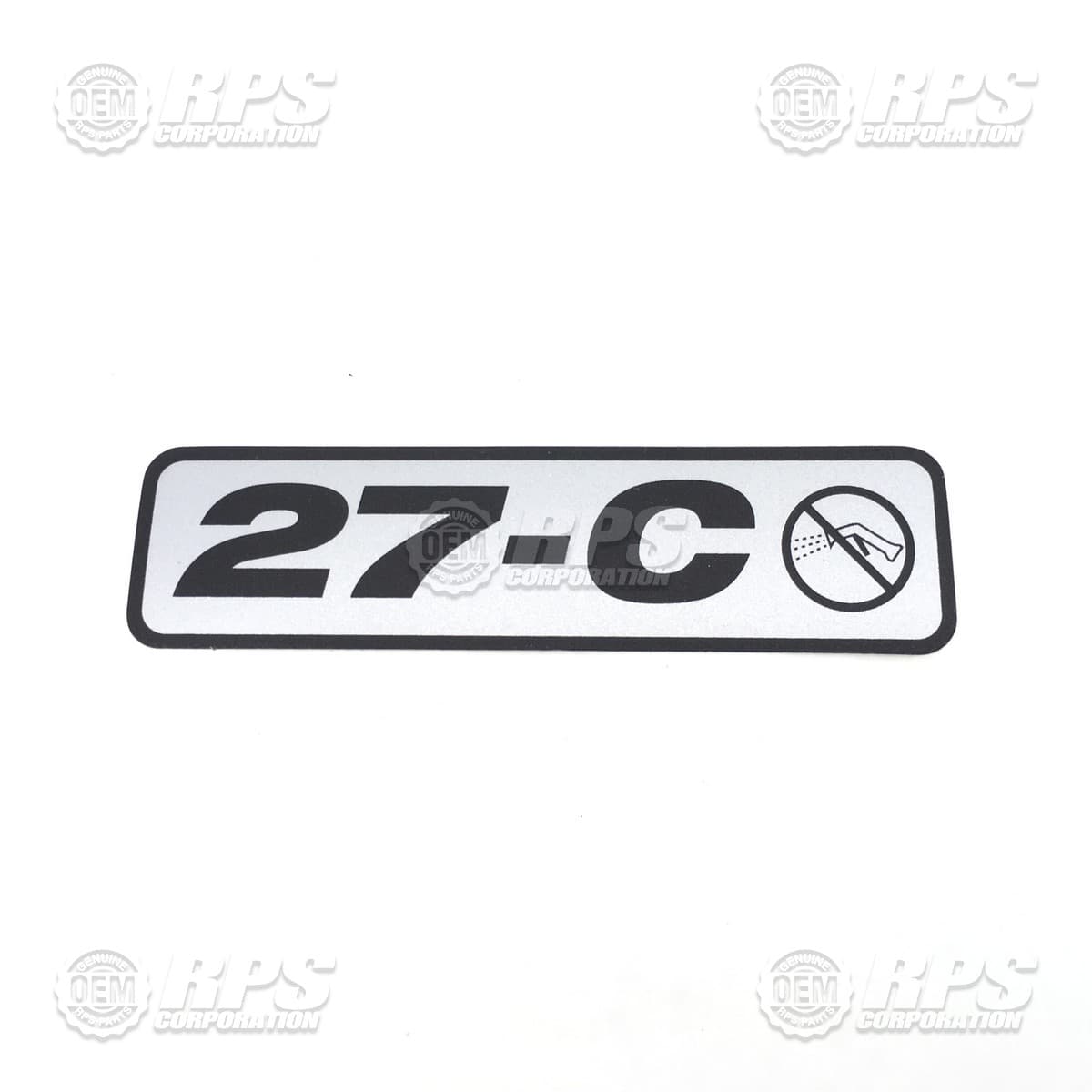H-027C - Decal,27-C