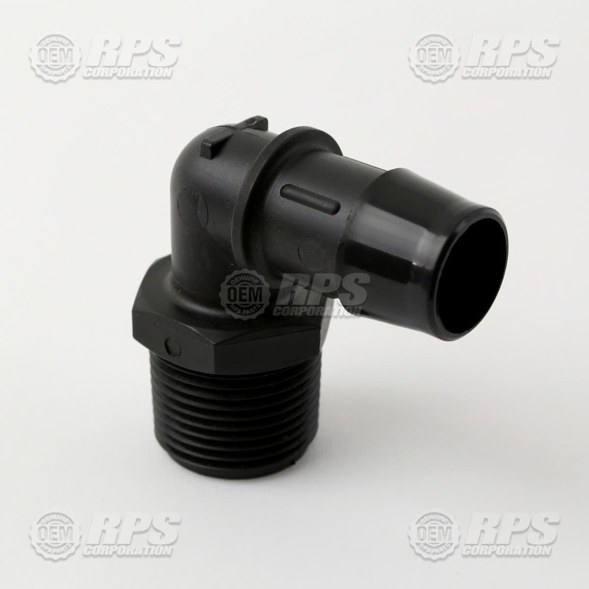 H-04907 - Fitting,3/4"Barbx3/4"MNPT Nylon Elbow