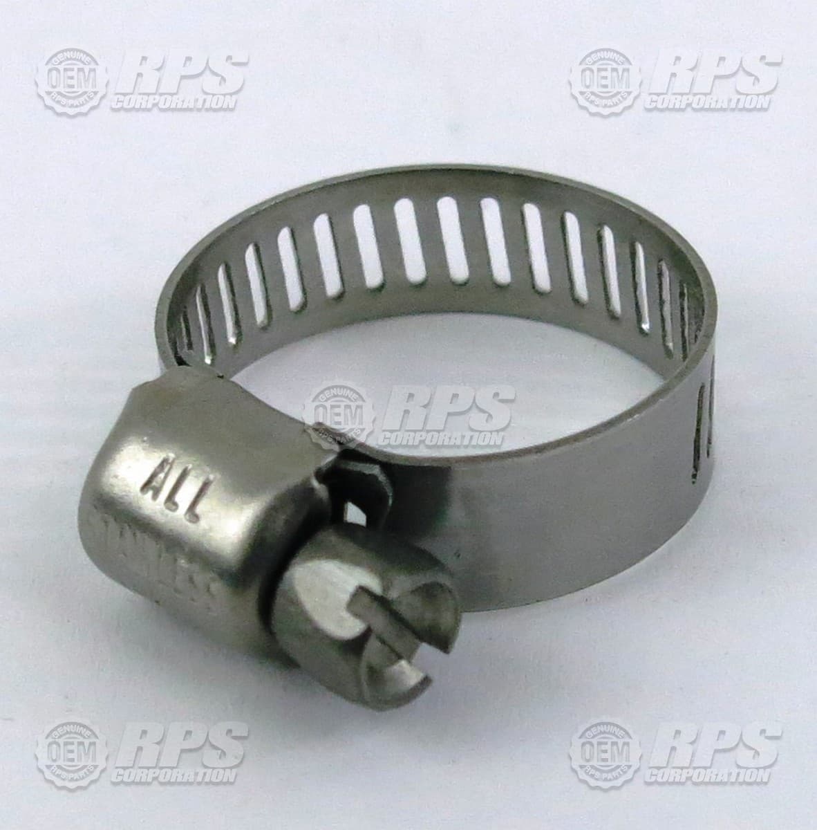 H-081 - Clamp,Hose,7/16" to 25/32" Stainless 