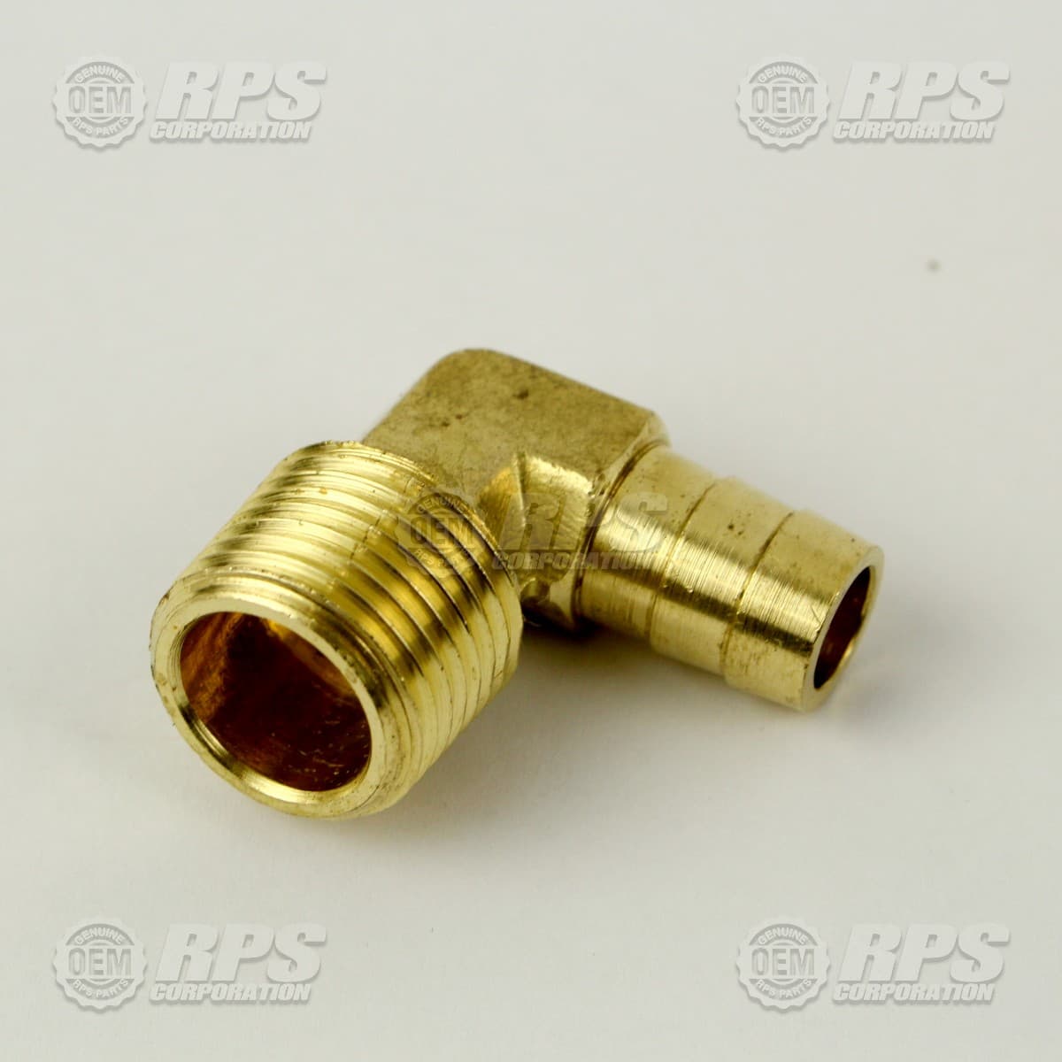 M-53525K58 - Elbow,1/2"MNPTx1/2"Barb Brass 