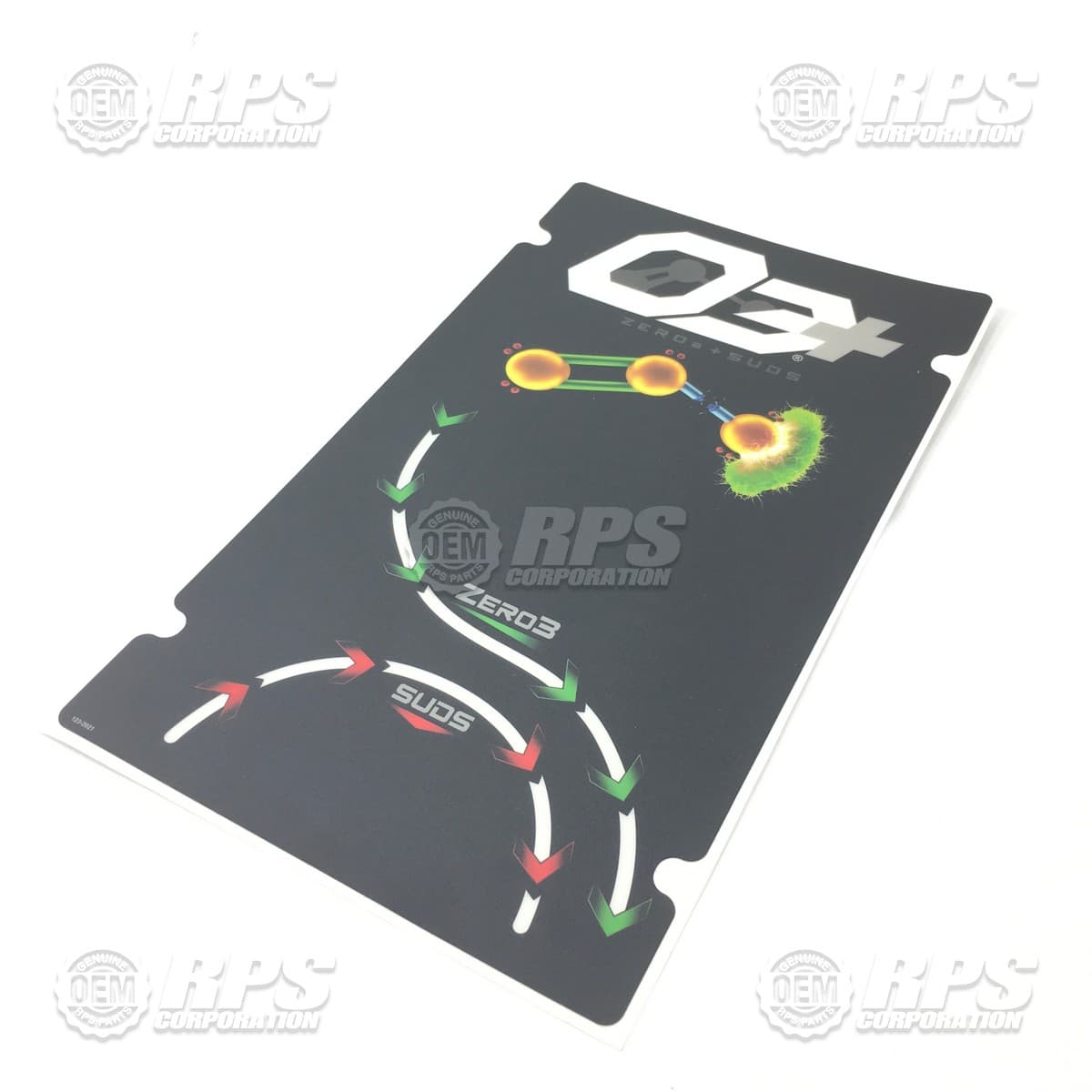 123-2021 - Decal, O3+ Box