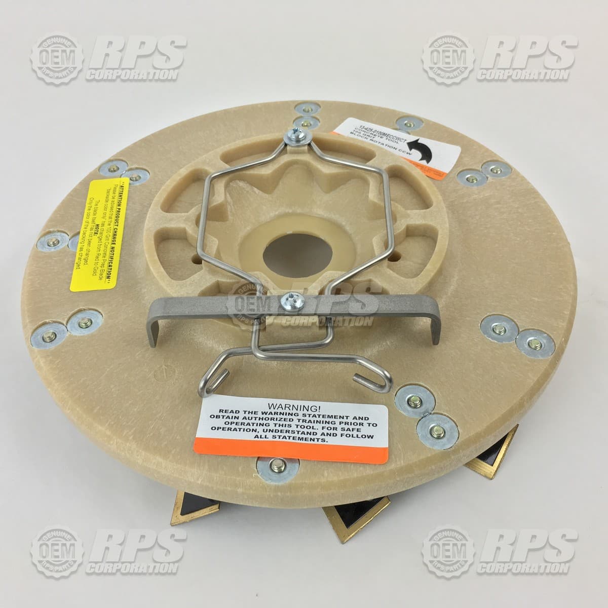 13-425-0100MECCWCT - 13" Diamabrush,Concrete 100 Grit - Counter Clockwise