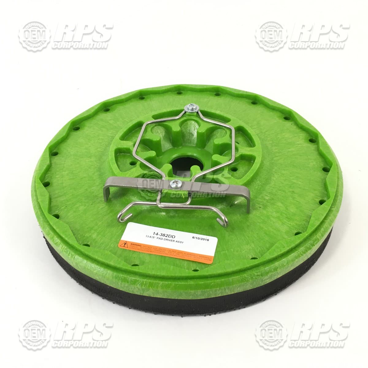 14-382DD - Pad Driver, 14", SNAP Diamond Driver Green Block