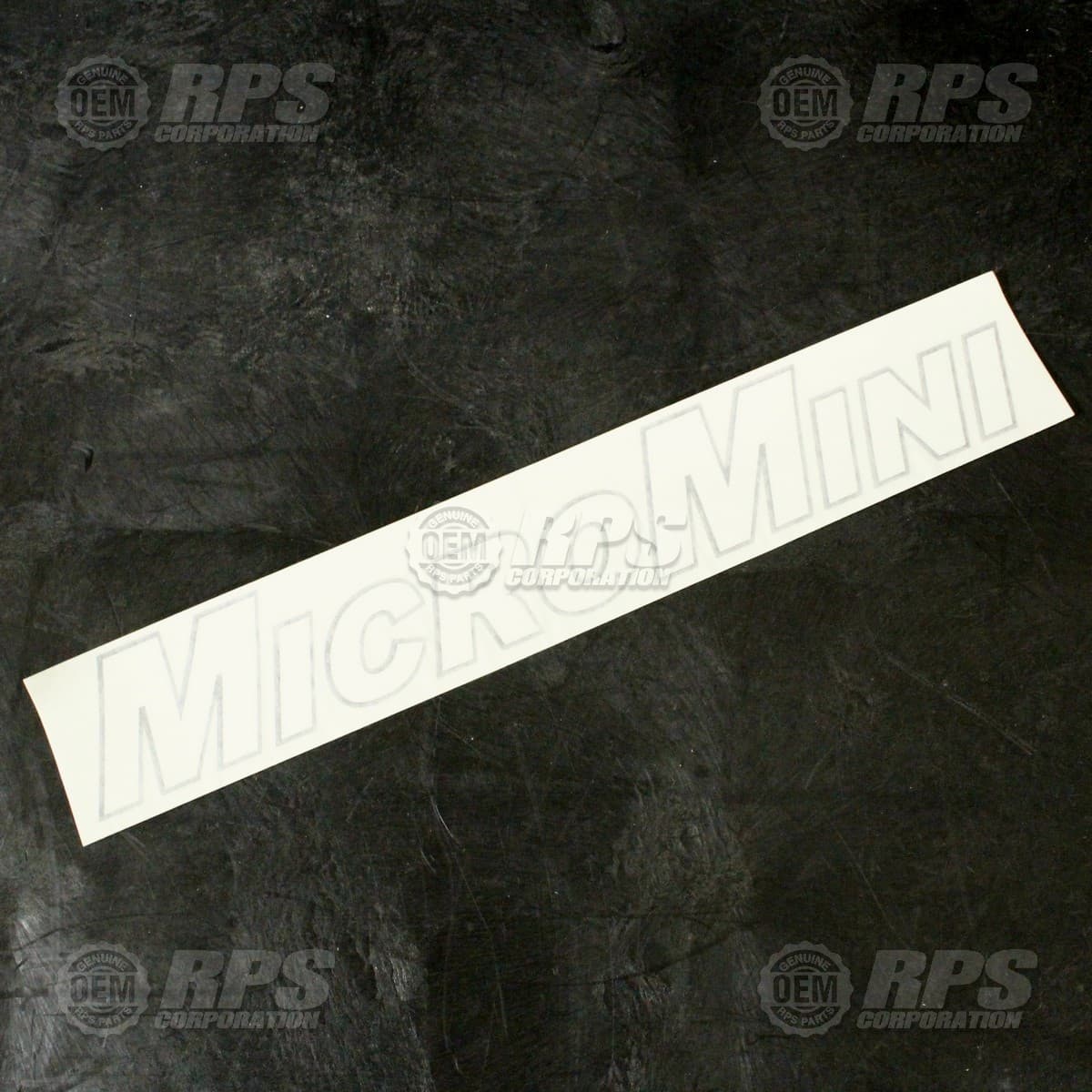 150-7201 - Decal, MicroMini