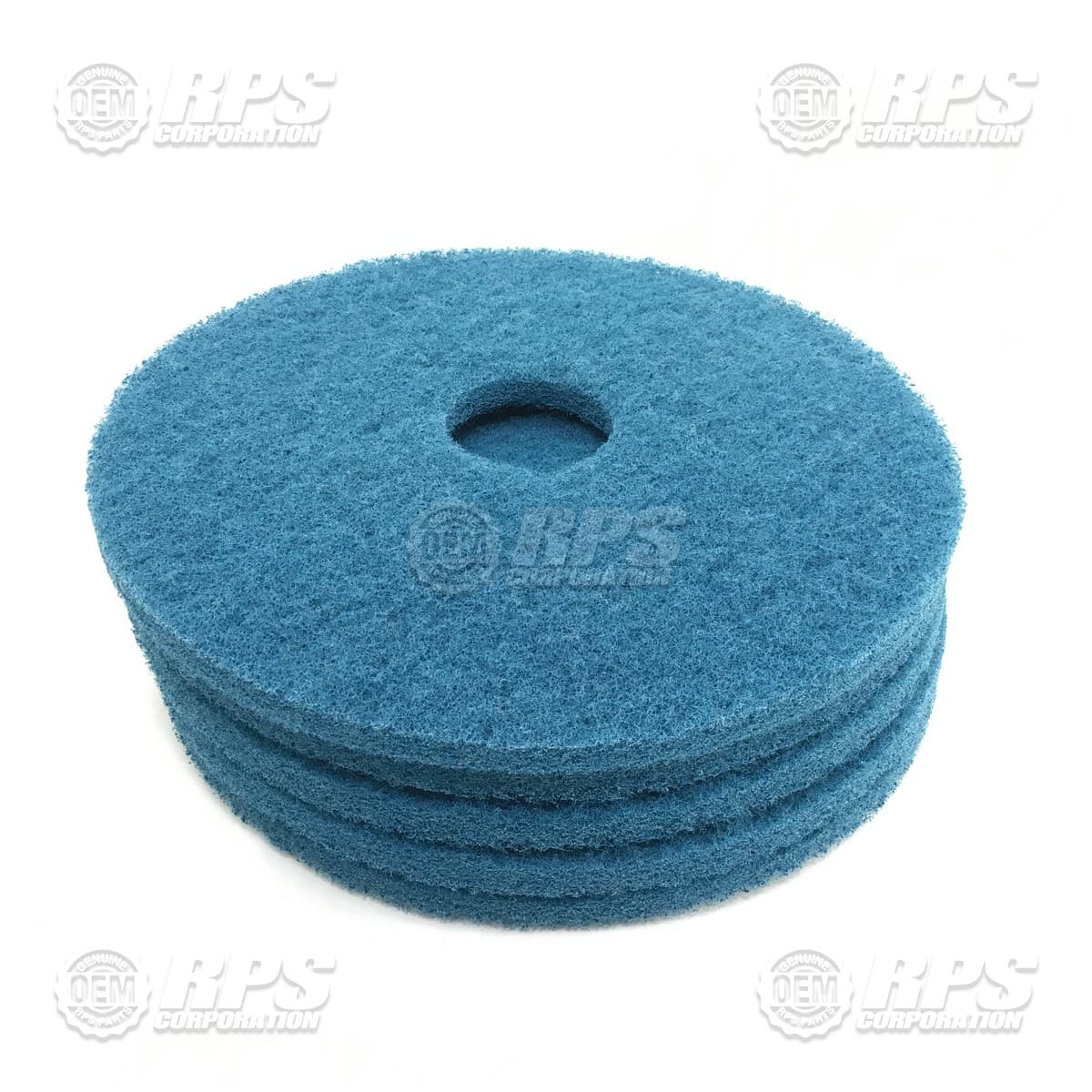 16-422BL - Floor Pads, 16" Blue - Case of 5 pads