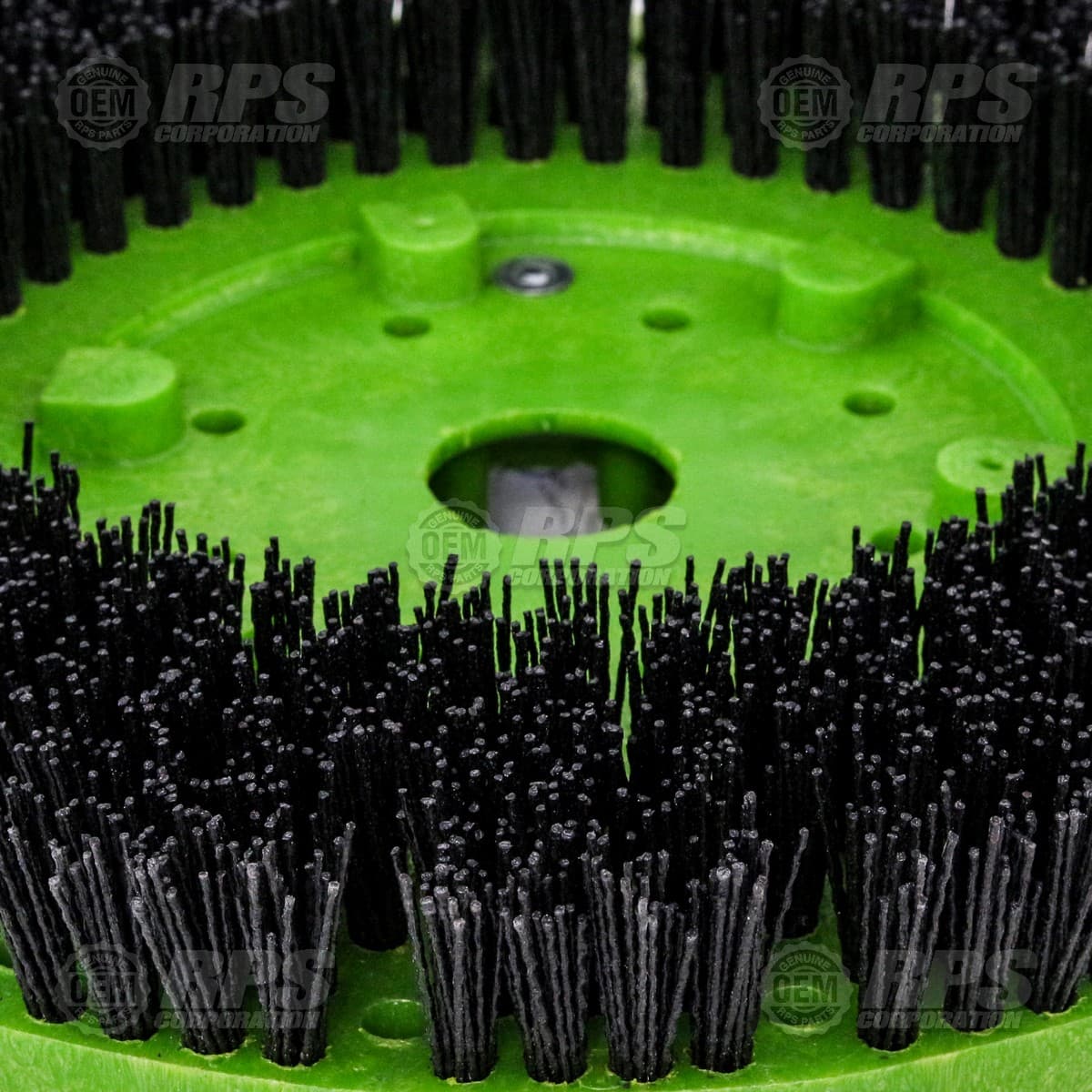 17-382S - Brush,Tough-Grit,17", 8-Lobe Green