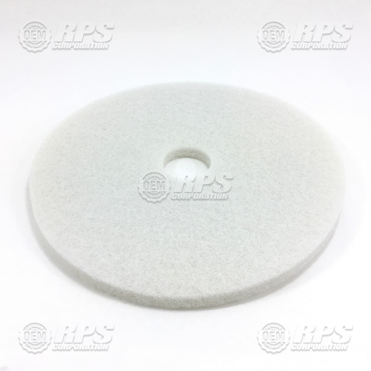 17-422W - Floor Pads, 17" White - Case of 5 pads