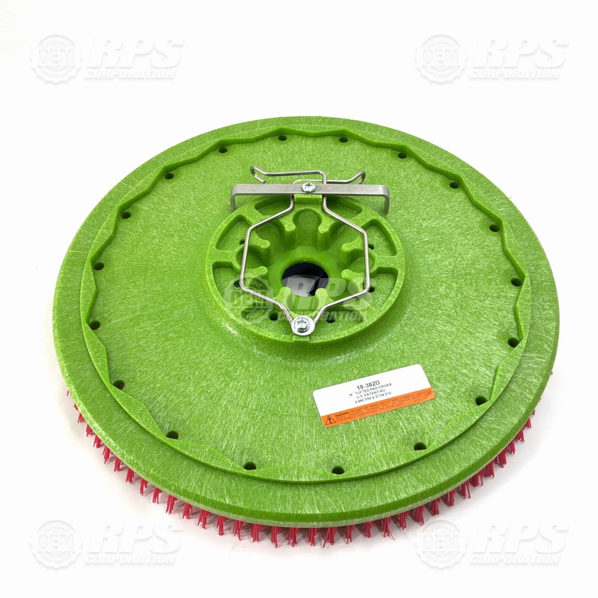 18-382D - Pad Driver, 18, 8-Lobe Green