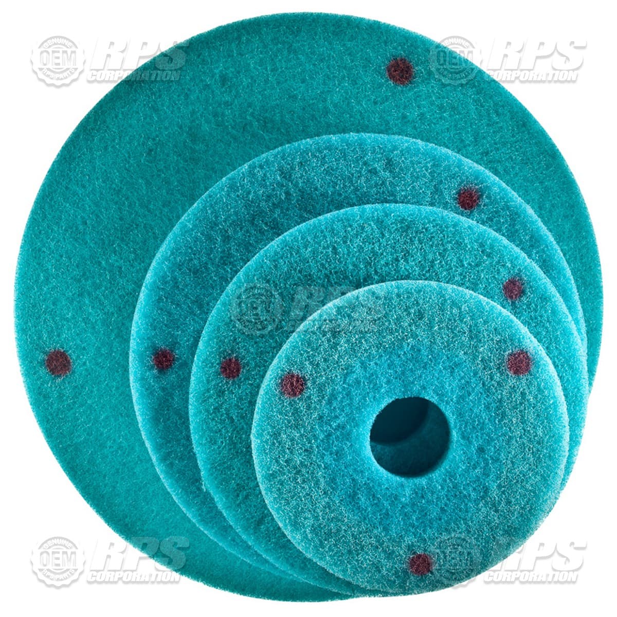 20-DP0400 - Diamond Pads, 20",Red 400 Grit (Case of 5)