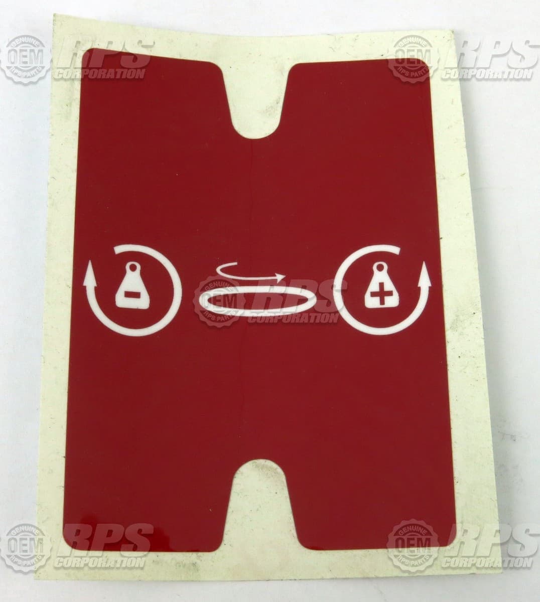 200-0999 - Decal,Down Pressure