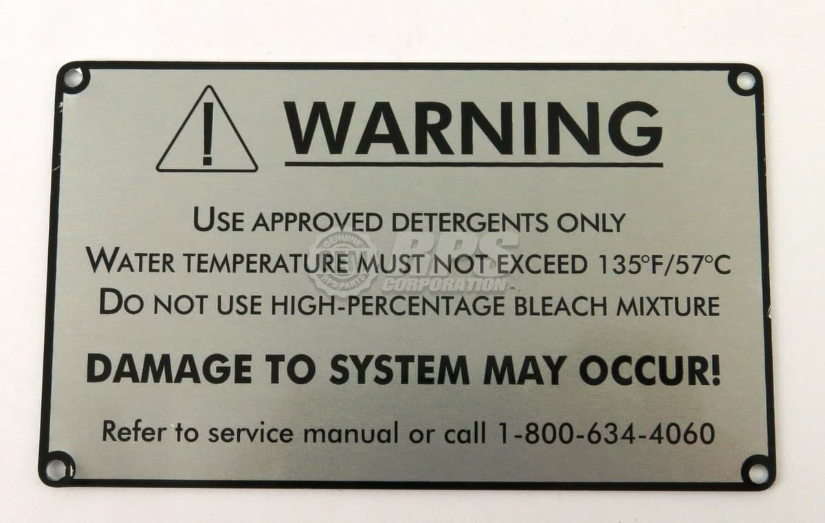 21-1032 - Plate,Warning