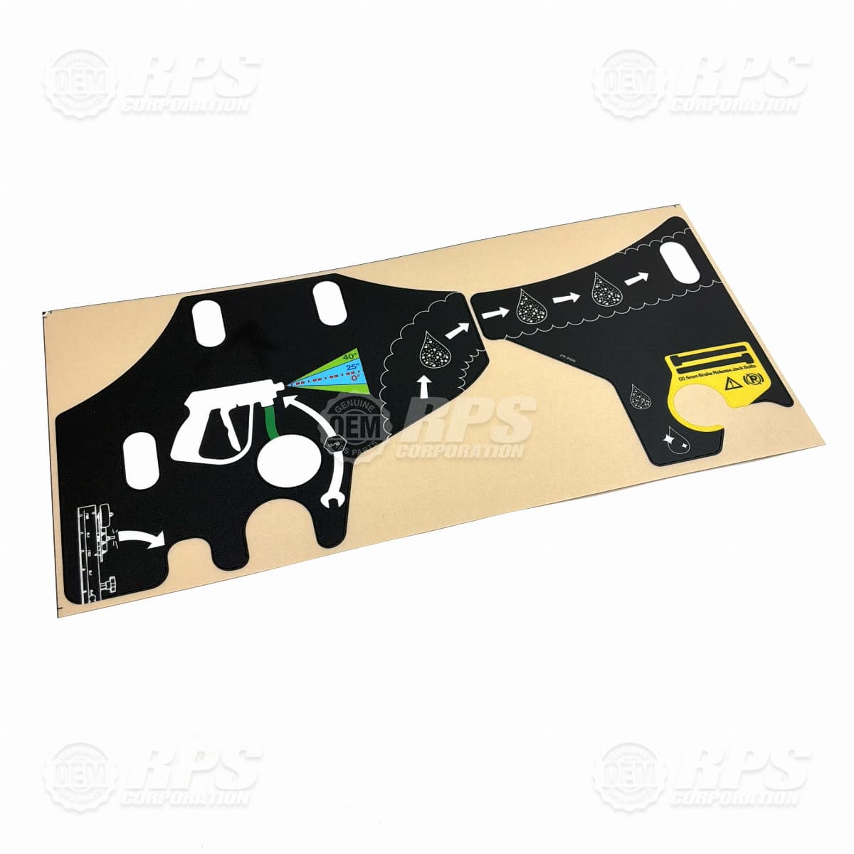 211-2100 - Decal, Rear Bracket