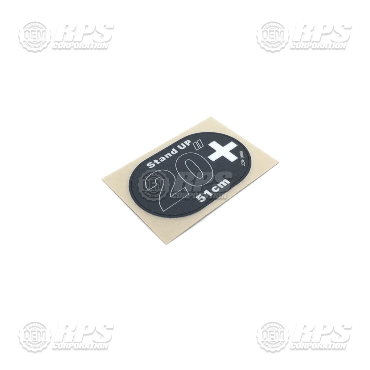 220-1600 - Decal, Squeegee 20
