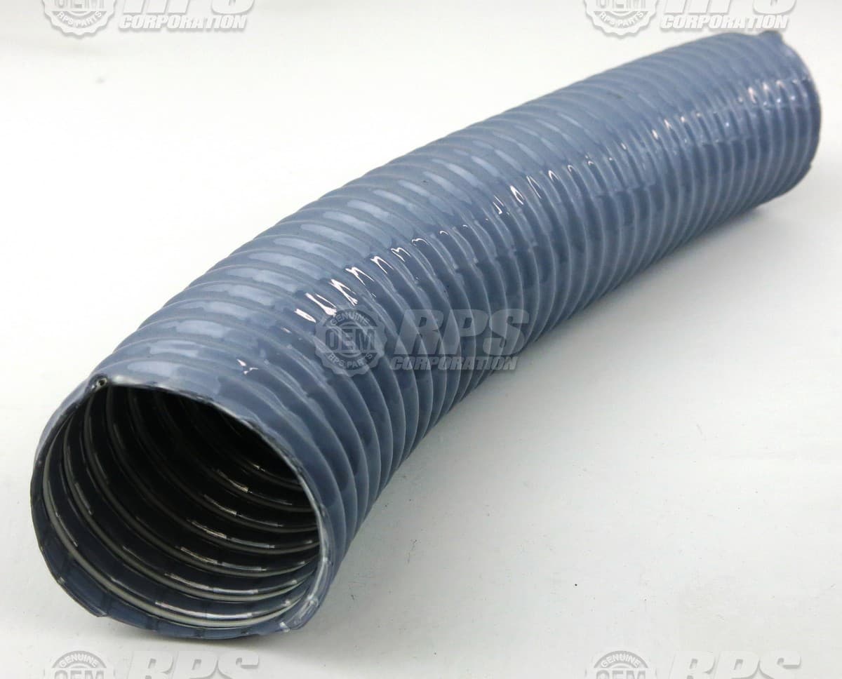 250-0125 - Hose,2.5"ODx12"L,Grey,No Cuffs