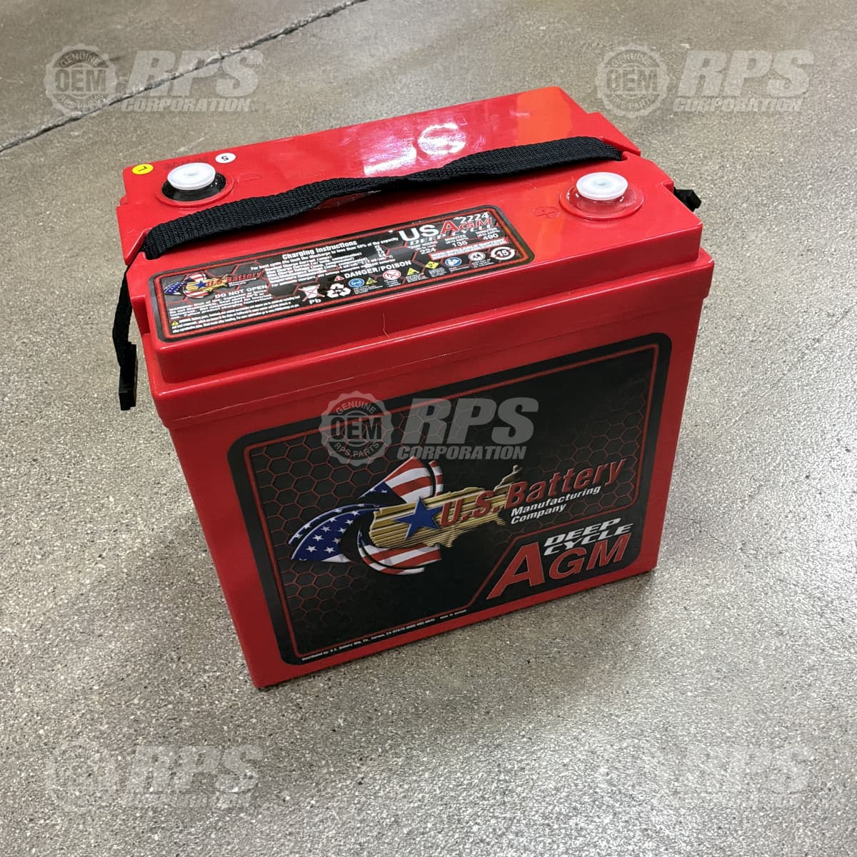 250-3121 - Battery, AGM, Deep Cycle, 6v 224ah